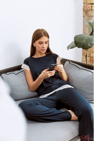 Комплект футболка зі штанами із віскози Your Touch EV-7022